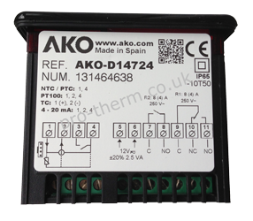 AKO-D14724 12V multi sensor, 4-20mA input thermostat or humidity control  available online