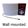 Wall mounted thermostats